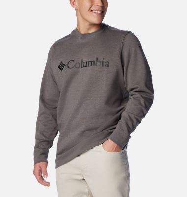 Columbia Men's Mistake Hill EXS Crew Fleece Sweatshirt – Embroidered Logo, Cotton-Polyester Blend - View #12