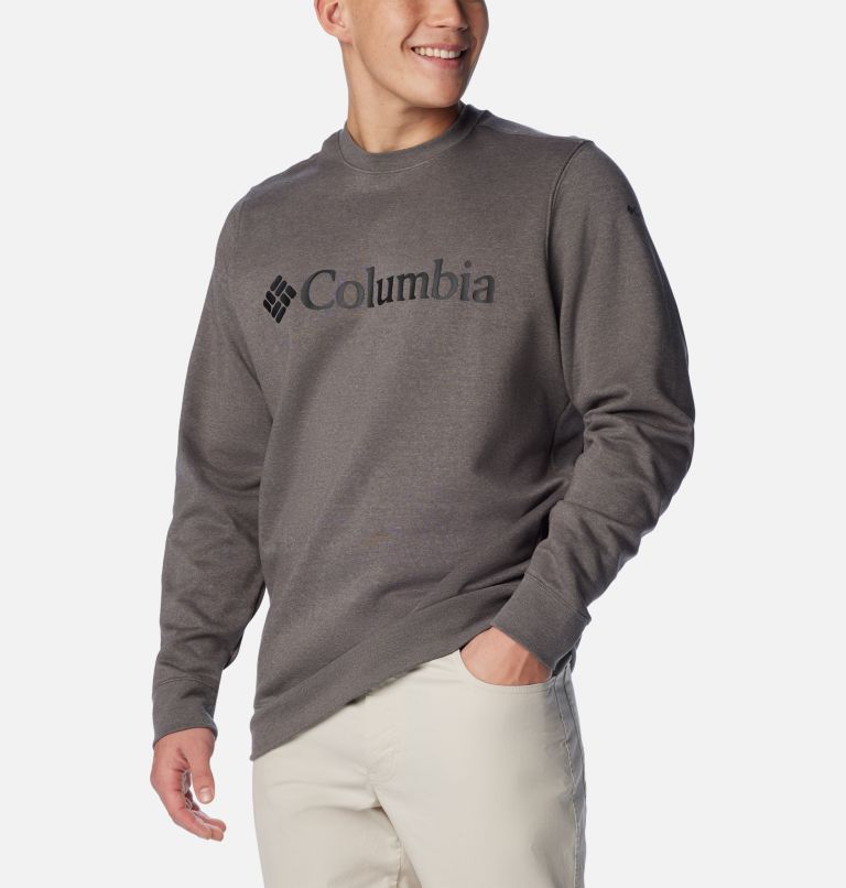 Columbia Men's Columbia Trek Crew Sweatshirt - L - Grey
