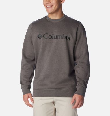 Columbia Men's Mistake Hill EXS Crew Fleece Sweatshirt – Embroidered Logo, Cotton-Polyester Blend - View #9