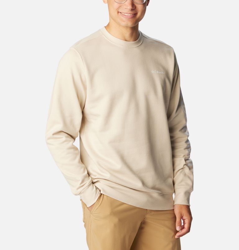 Men's Columbia Trek Crew Sweatshirt, Color: Dark Stone, CSC Sleeve Logo, image 5