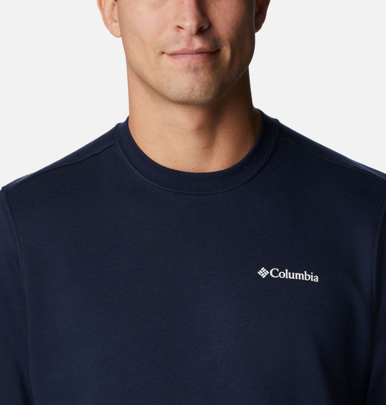 Chandail à col rond Columbia Trek Homme, Color: Collegiate Navy, CSC Sleeve Logo, image 4