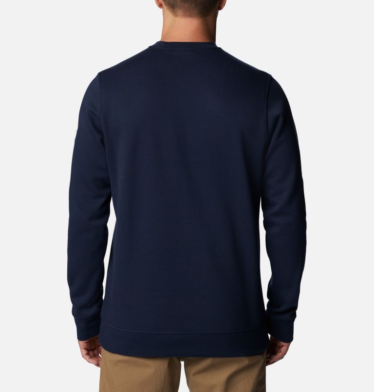 Chandail à col rond Columbia Trek Homme, Color: Collegiate Navy, CSC Sleeve Logo, image 2