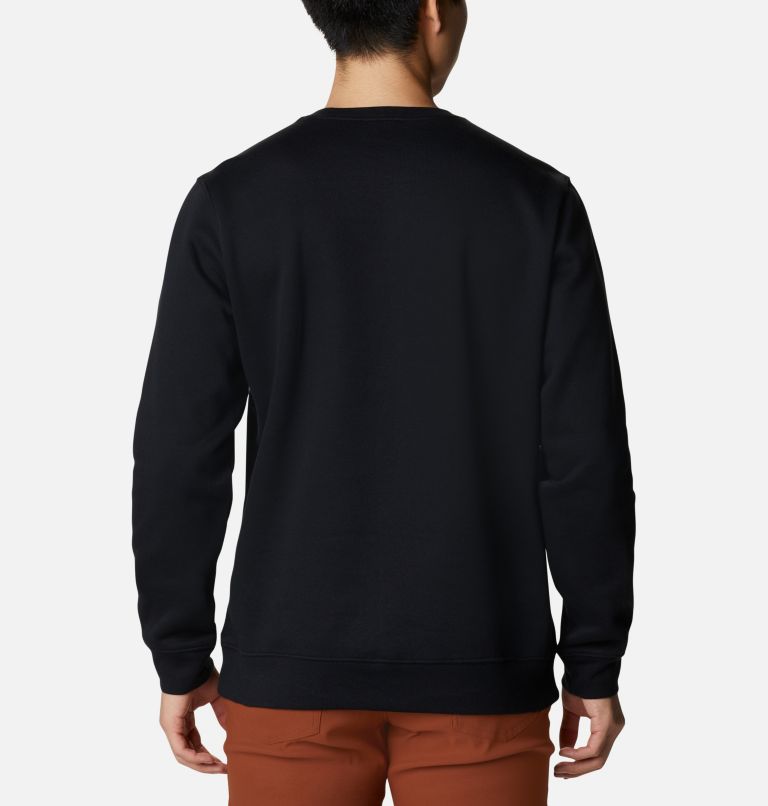 Sudadera de cuello redondo Trek para hombre, Color: Black, City Grey, image 2