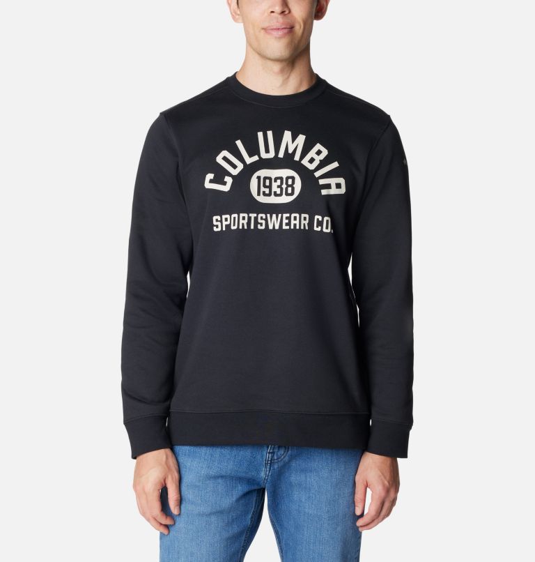 Columbia Trek Crew | 018 | XXL, Color: Black, College Life Graphic, image 1