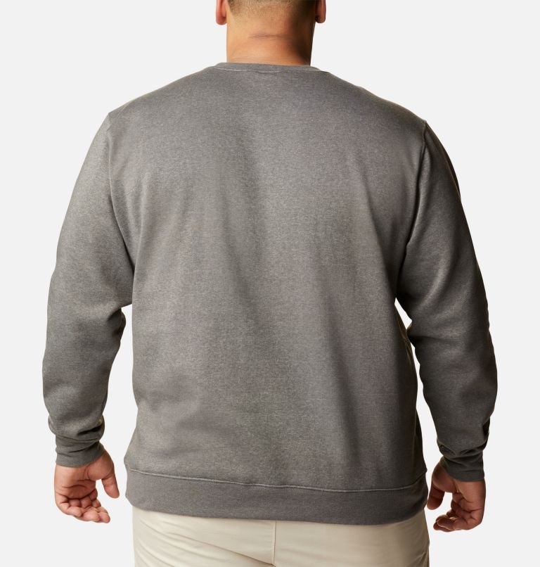Chandail à col rond Columbia Trek Homme - Tailles fortes, Color: Charcoal Heather, image 2