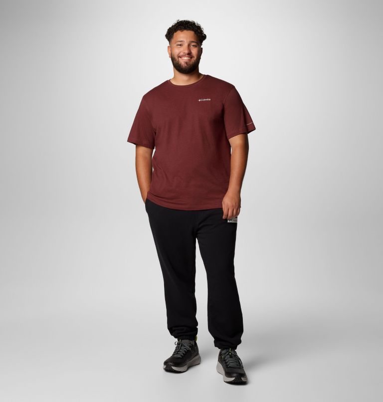 Men's Columbia Trek Joggers - Big, Color: Black, Puff Box Gem Logo, image 3