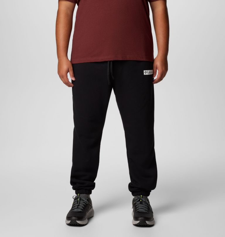 Men's Columbia Trek Joggers - Big, Color: Black, Puff Box Gem Logo, image 1