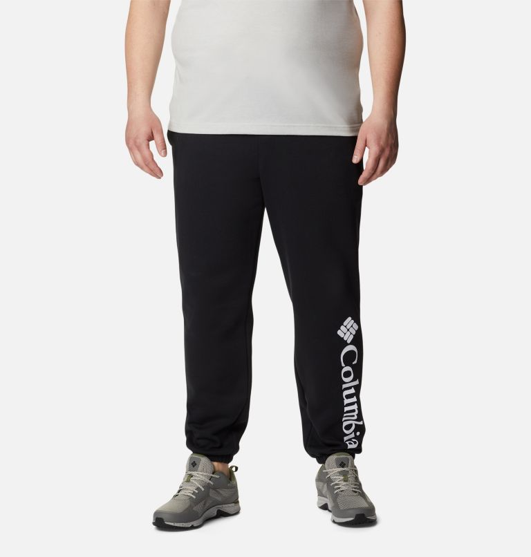 Jogging Columbia Trek Homme – Grande taille , Color: Black, White Vertical Logo, image 1