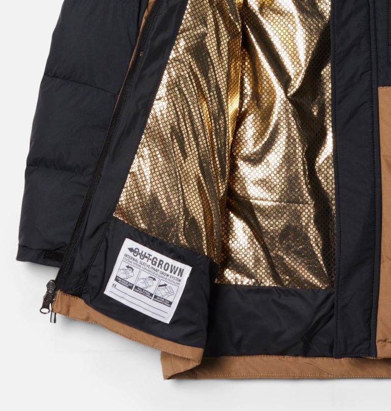 Boys' Marquam Peak Fusion Insulated Parka, Color: Delta, Black, image 3