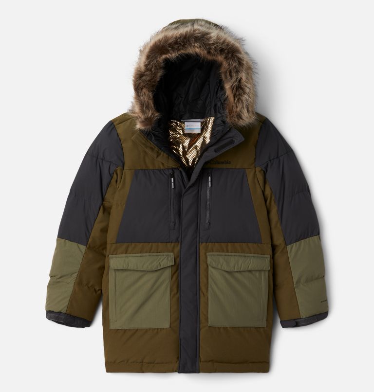 Parka Marquam Peak Fusion pour garçon, Color: New Olive, Shark, Stone Green, image 1