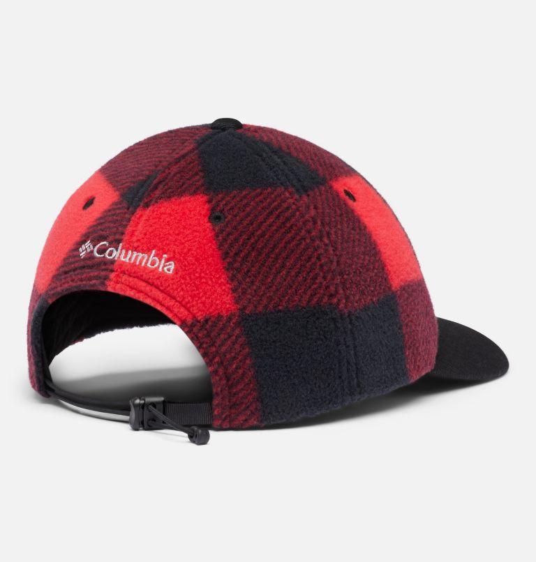 Thumbnail: CSC II Fleece Ball Cap | 613 | O/S, Color: Mountain Red Check Print, image 2