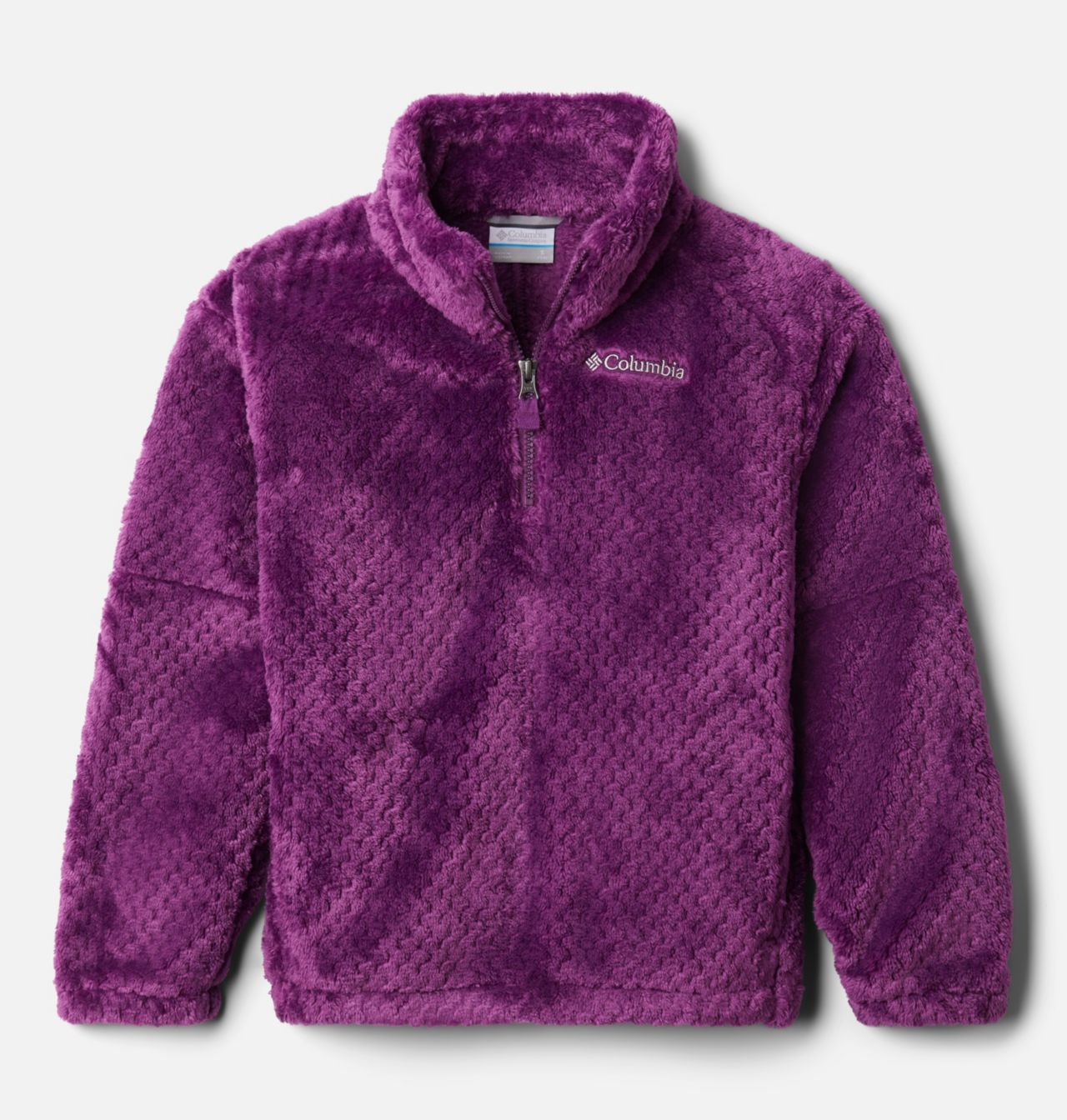 Chandail en laine polaire Sherpa avec demi-fermeture éclair Fire Side™ II pour fille 1