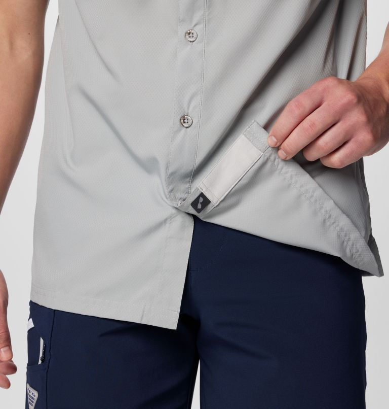 CLG Slack Tide Camp Shirt | 028 | L, Color: ALA - Columbia Grey, image 6