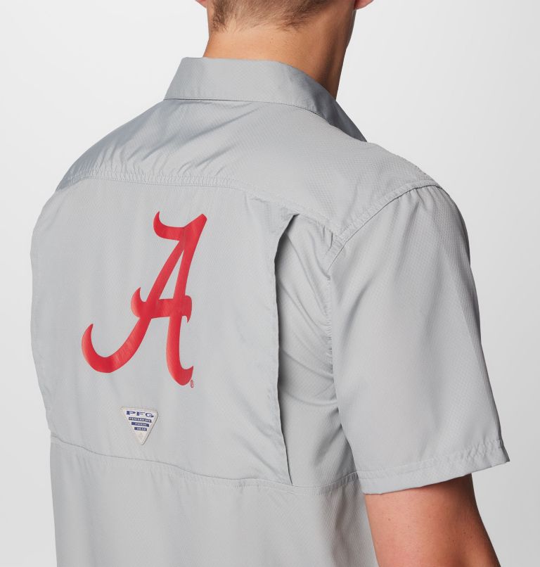 CLG Slack Tide Camp Shirt | 028 | L, Color: ALA - Columbia Grey, image 7