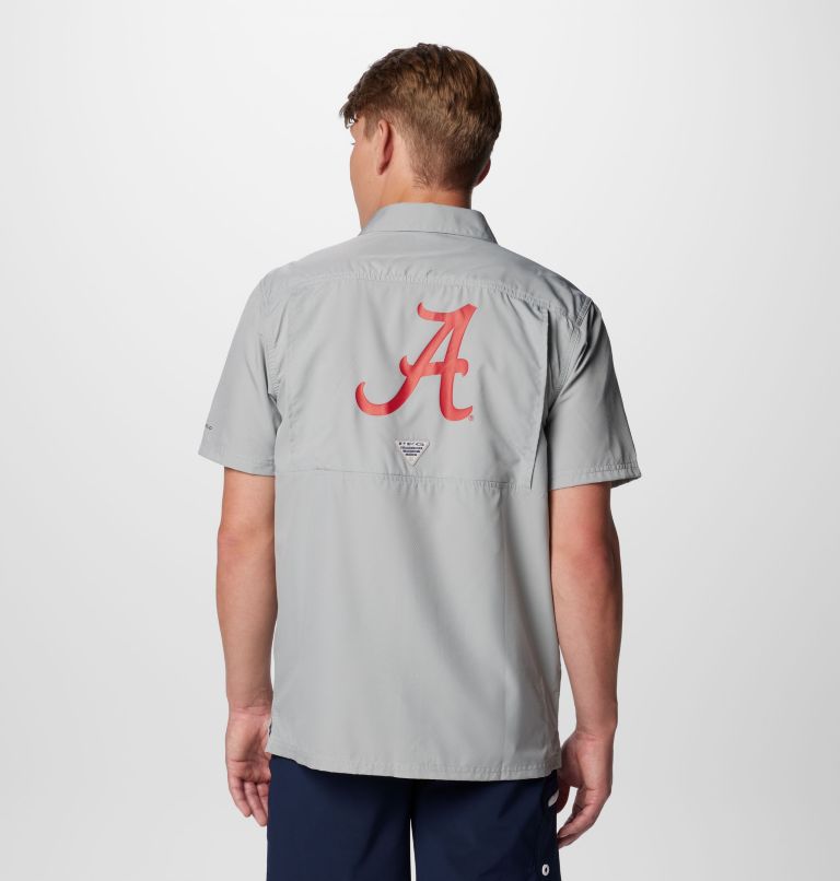 CLG Slack Tide Camp Shirt | 028 | L, Color: ALA - Columbia Grey, image 2