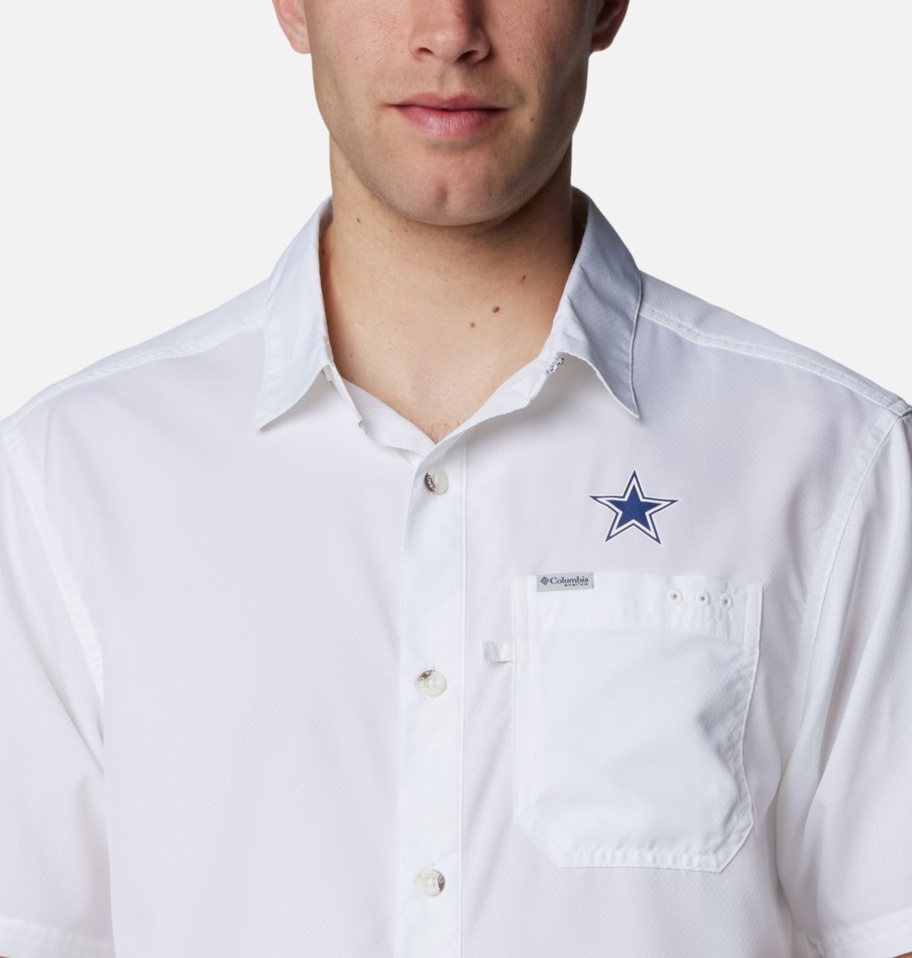 Men's PFG Slack Tide™ Camp Shirt - Dallas 4