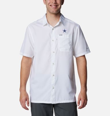 20% OFF Dallas Cowboys Shirts Mens Fireball Button Short Sleeve – 4 Fan Shop