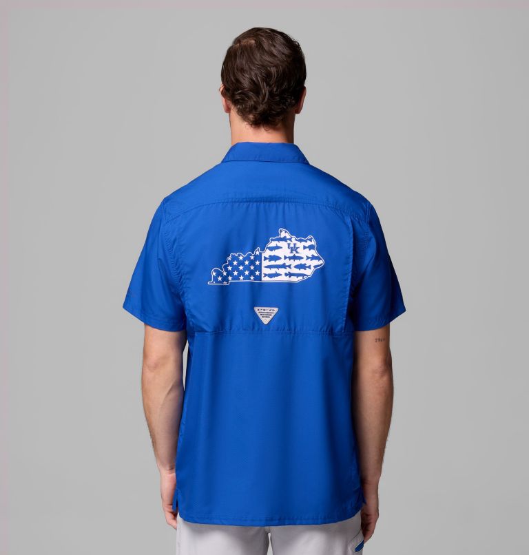 CLG Slack Tide Camp Shirt - Kentucky, Color: UK - Azul, image 3