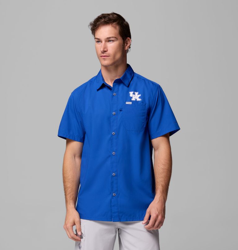 CLG Slack Tide Camp Shirt - Kentucky, Color: UK - Azul, image 1