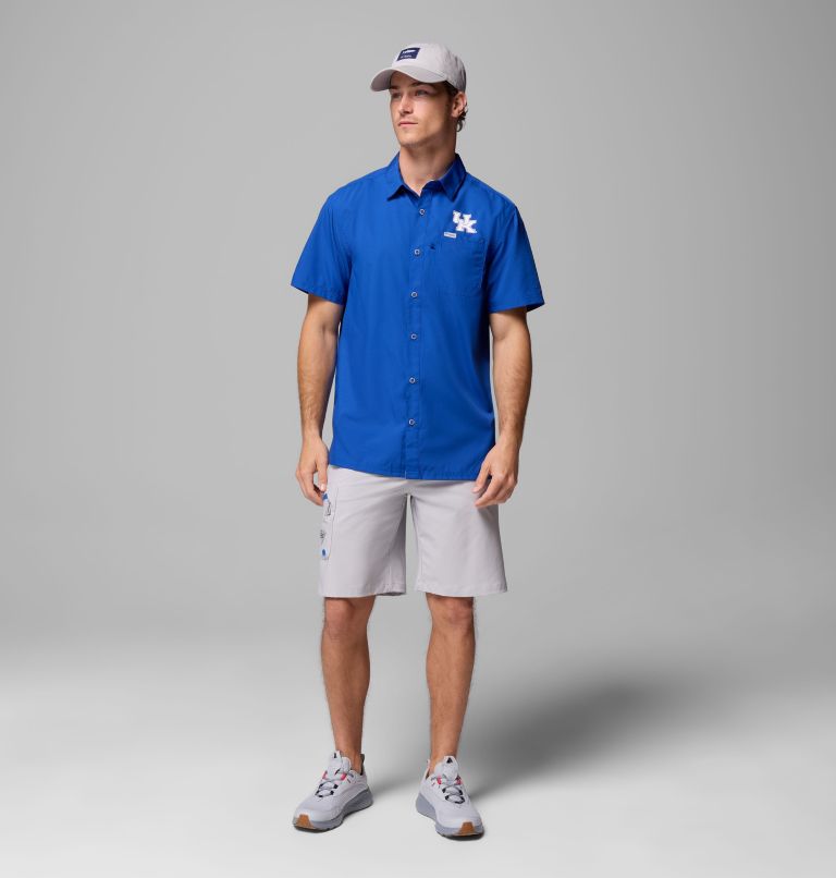 CLG Slack Tide Camp Shirt - Kentucky, Color: UK - Azul, image 2