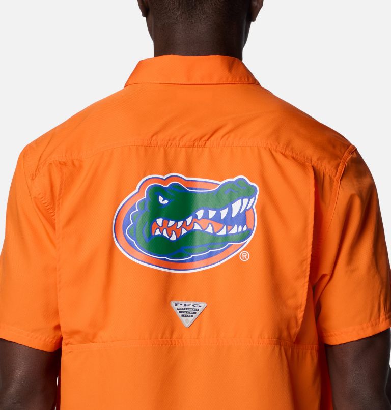 CLG Slack Tide Camp Shirt | 833 | XXL, Color: FLA - Spark Orange, image 5
