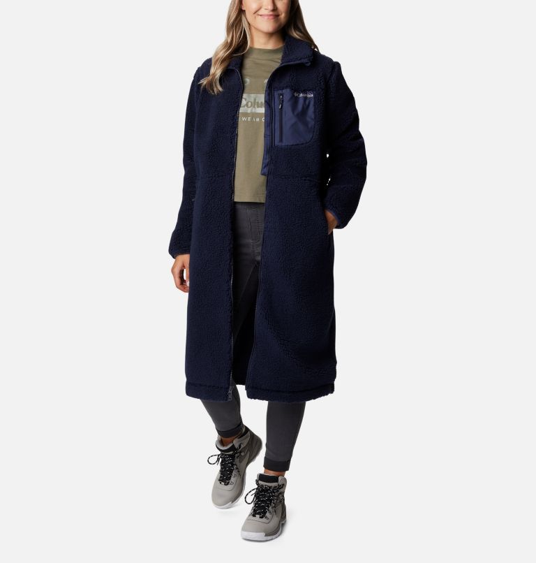 Women's Archer Ridge Long Jacket, Color: Dark Nocturnal, Nocturnal