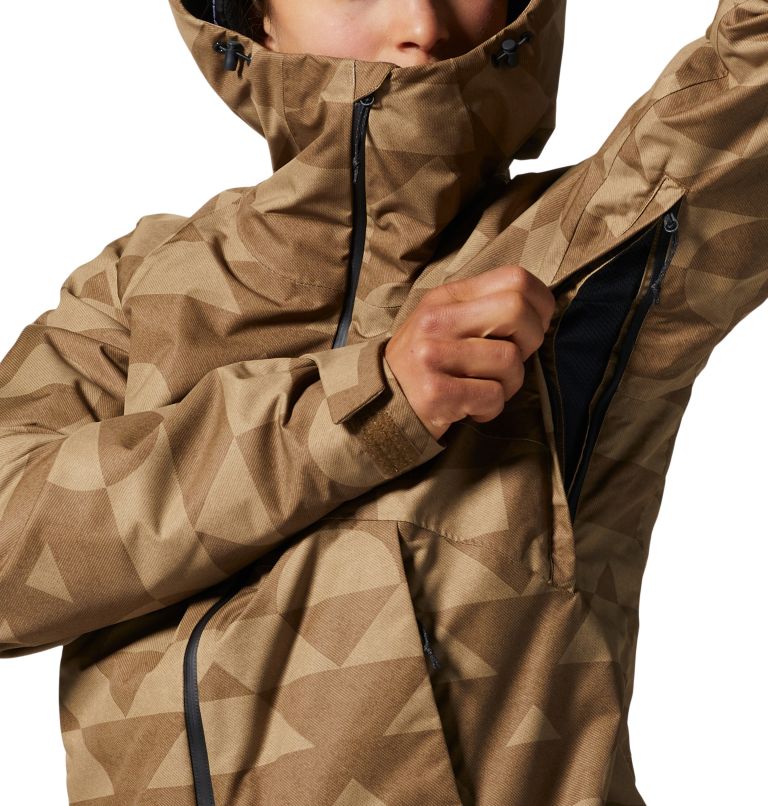 Thumbnail: Women's Firefall/2 Anorak, Color: Corozo Nut Geoland, image 6