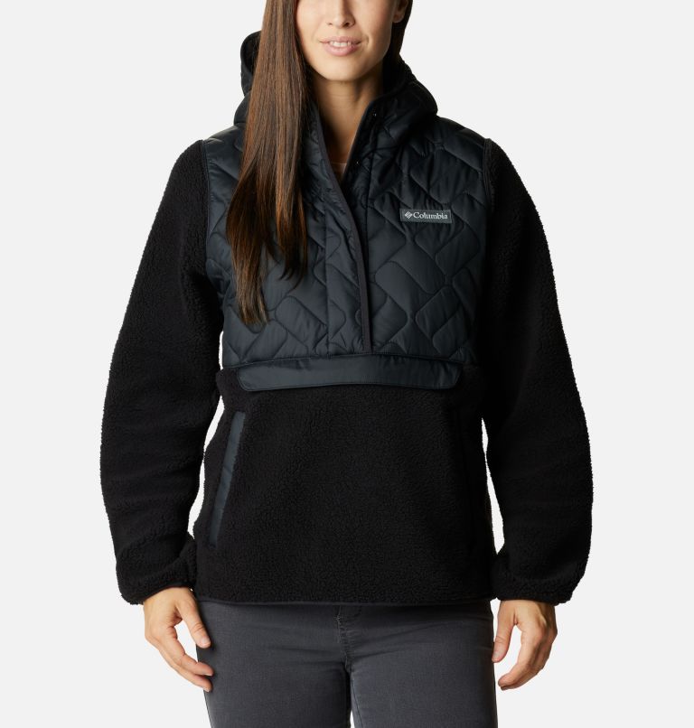 Forro polar de montaña y trekking Mujer Columbia Black