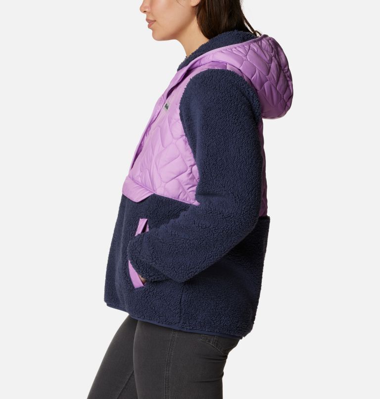 Sweet View Fleece Hooded Pullover | 514 | XL, Color: Gumdrop, Nocturnal, image 3