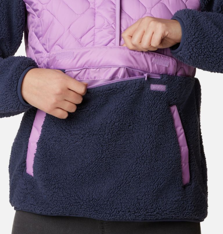 Sweet View Fleece Hooded Pullover | 514 | XL, Color: Gumdrop, Nocturnal, image 5