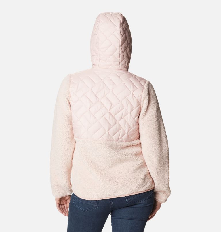 Thumbnail: Women's Sweet View Fleece Hooded Pullover, Color: Dusty Pink, image 2