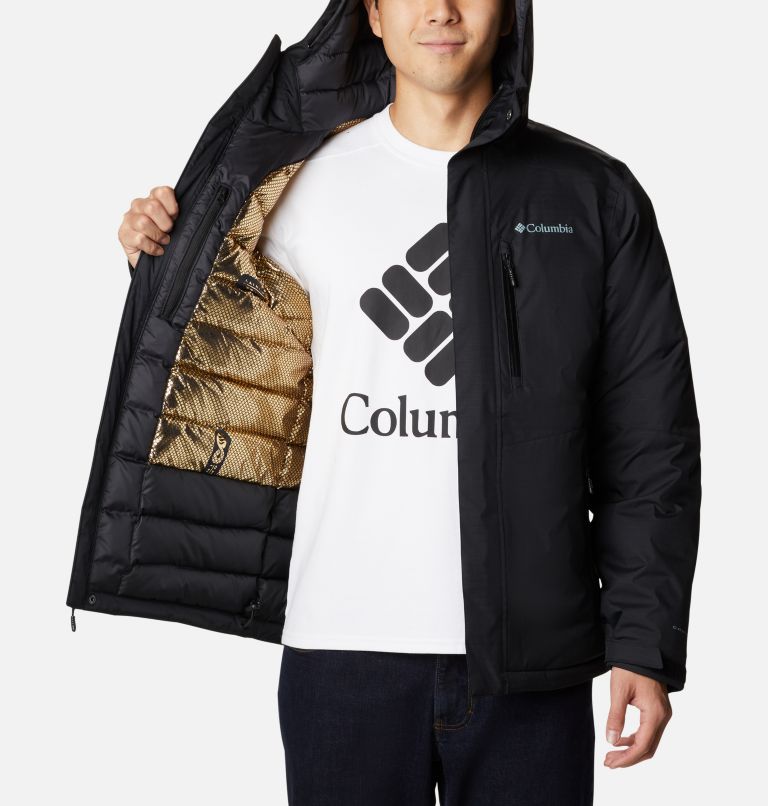 Men's Oak Harbor Insulated Waterproof Jacket, Color: Black, image 5