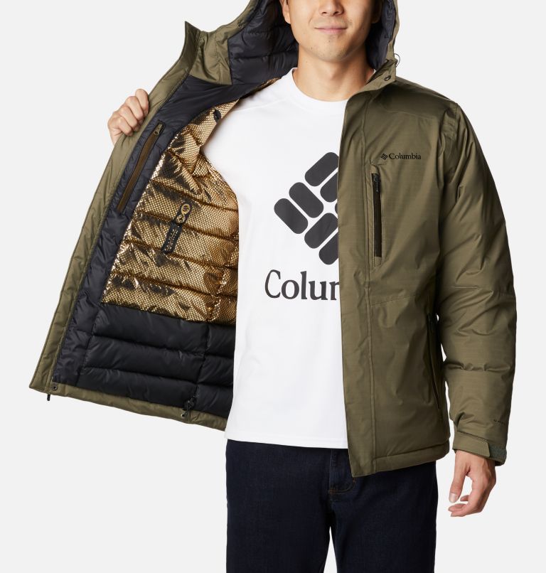 Men's Oak Harbor Omni-Heat Infinity Insulated Jacket, Color: Stone Green, image 5