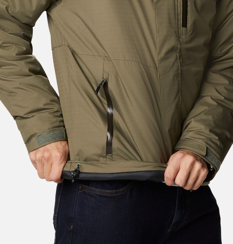Men's Oak Harbor Omni-Heat Infinity Insulated Jacket, Color: Stone Green, image 6