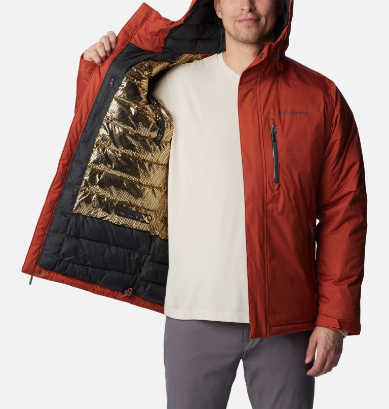 Mens insulated waterproof jacket 2024 uk