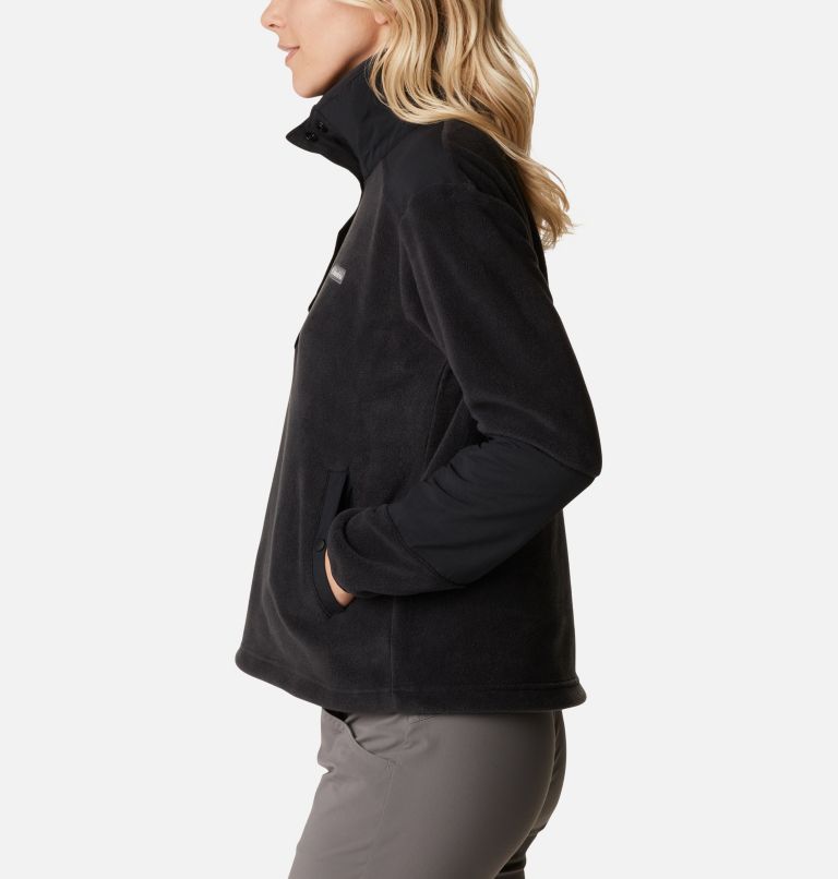 Chandail court Benton Springs pour femme, Color: Black, image 3