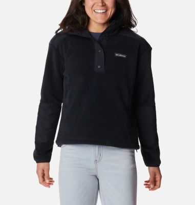 columbia cropped fleece