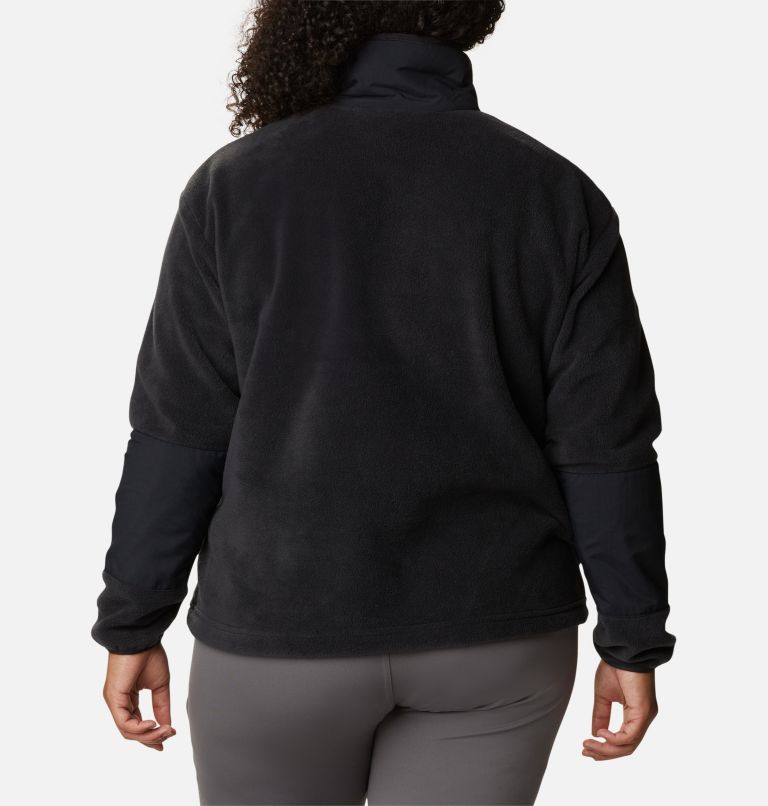 Women's Benton Springs Crop Pullover - Plus Size, Color: Black, image 2