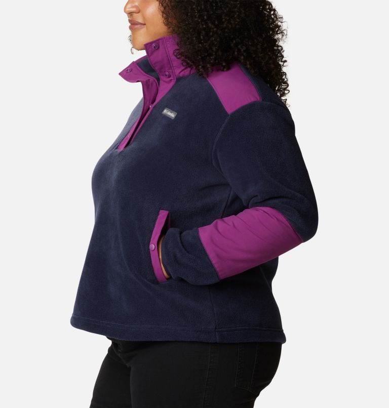 Women's Benton Springs Crop Pullover - Plus Size, Color: Dark Nocturnal, Plum