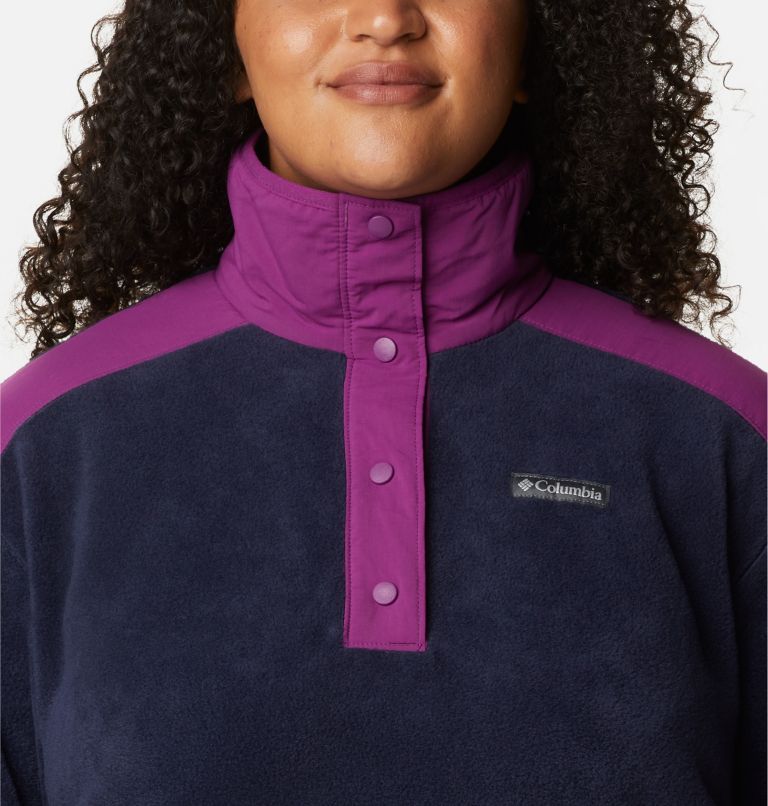 Chandail court Benton Springs pour femme - Grandes tailles, Color: Dark Nocturnal, Plum, image 4