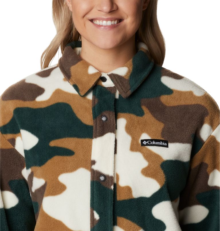 Benton Springs Shirt Jacket | 192 | XS, Color: Chalk Mod Camo Print, image 4