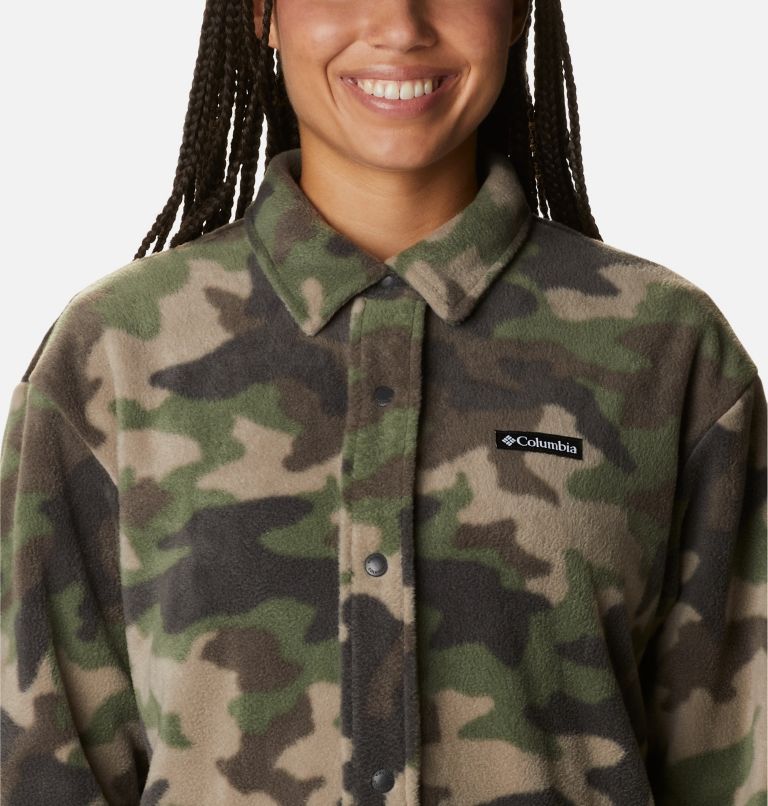 Sobrecamisa camuflaje mujer hotsell