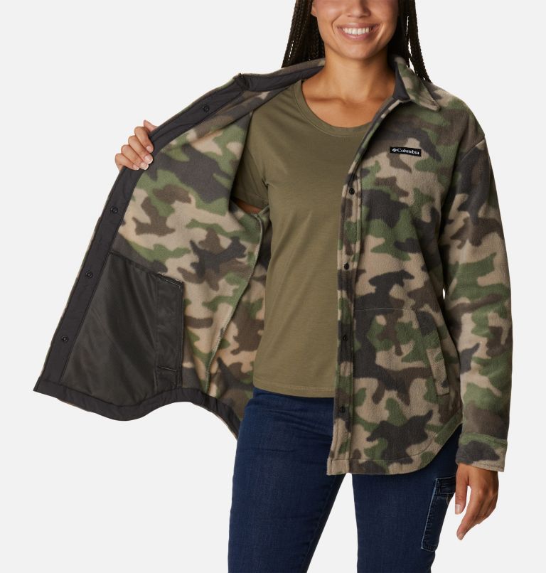 Benton Springs Shirt Jacket | 316 | S, Color: Cypress Trad Camo, image 5