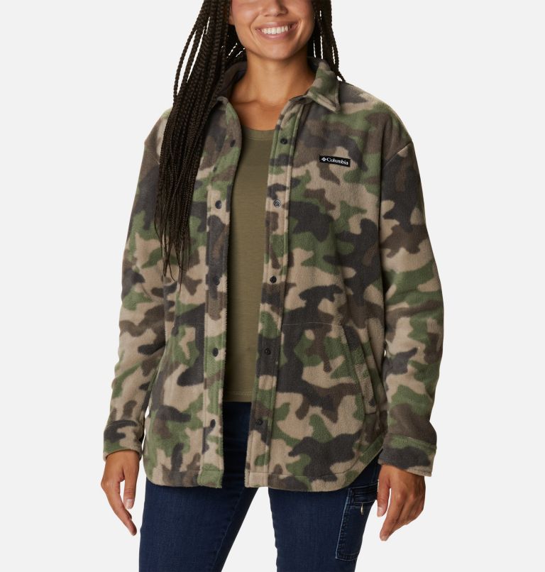 Benton Springs Shirt Jacket | 316 | S, Color: Cypress Trad Camo, image 6
