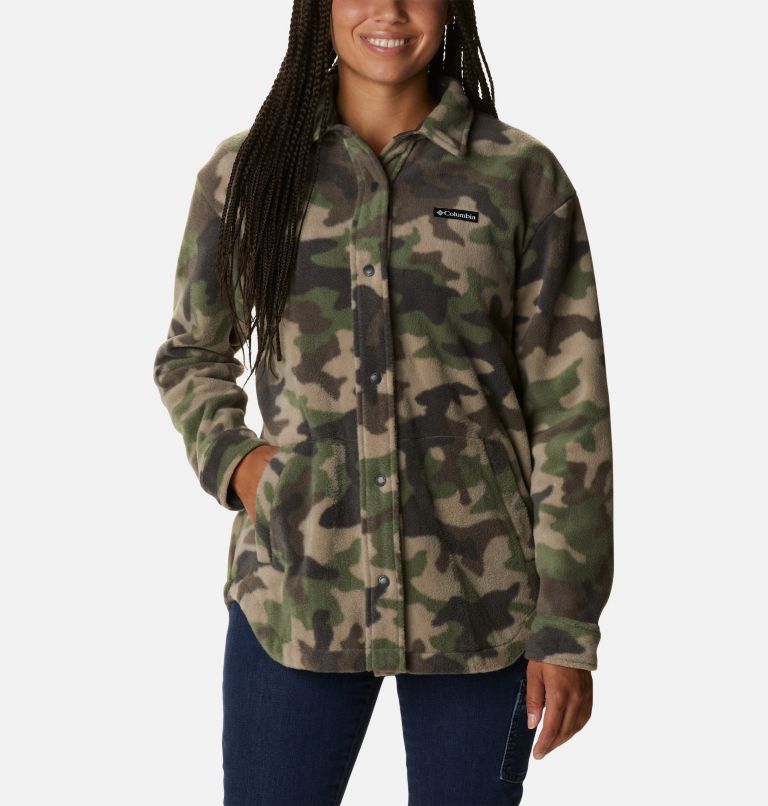 Benton Springs Shirt Jacket | 316 | S, Color: Cypress Trad Camo, image 1