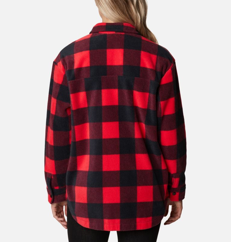 Manteau-chemise Benton Springs pour femme, Color: Red Lily Check Print, image 2