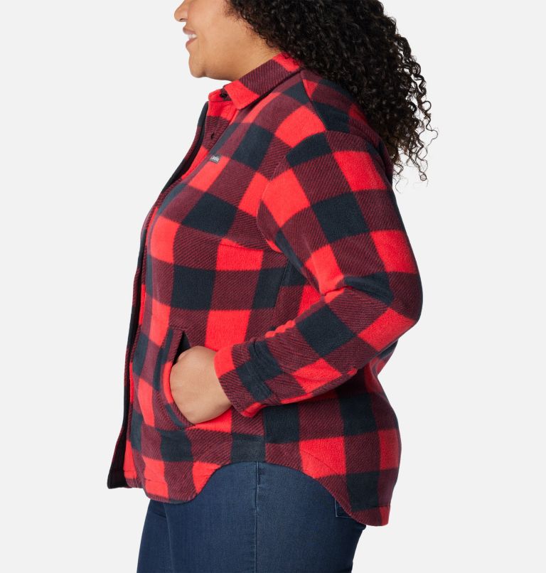 Columbia flannel jacket clearance women's