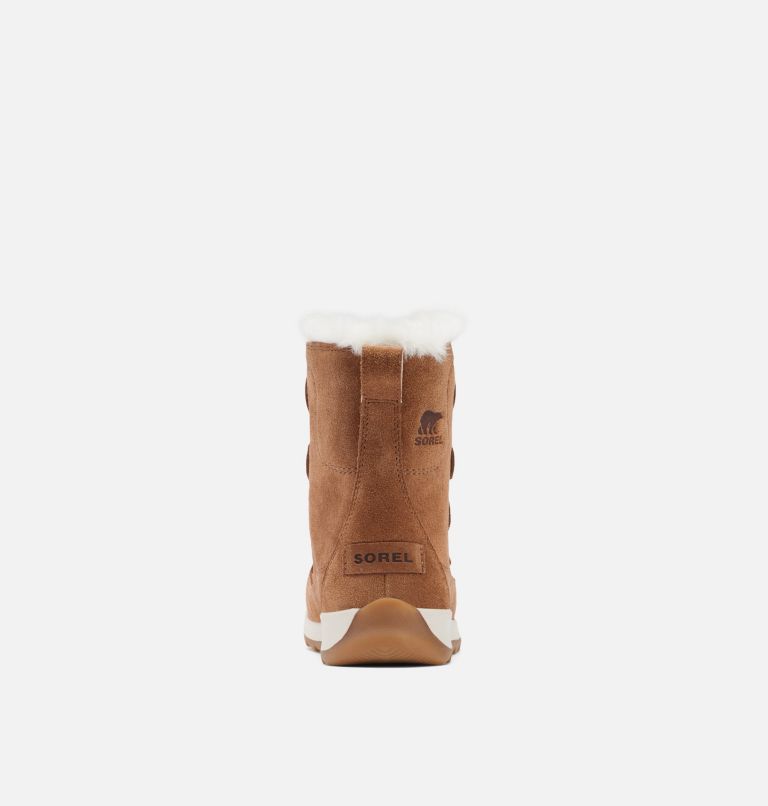 Youth Whitney II Joan Lace Boot, Color: Velvet Tan, Chalk