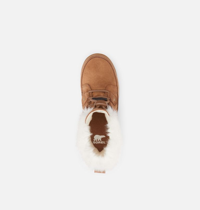 Kids' Whitney II Joan Lace Winter Boot, Color: Velvet Tan, Chalk, image 5