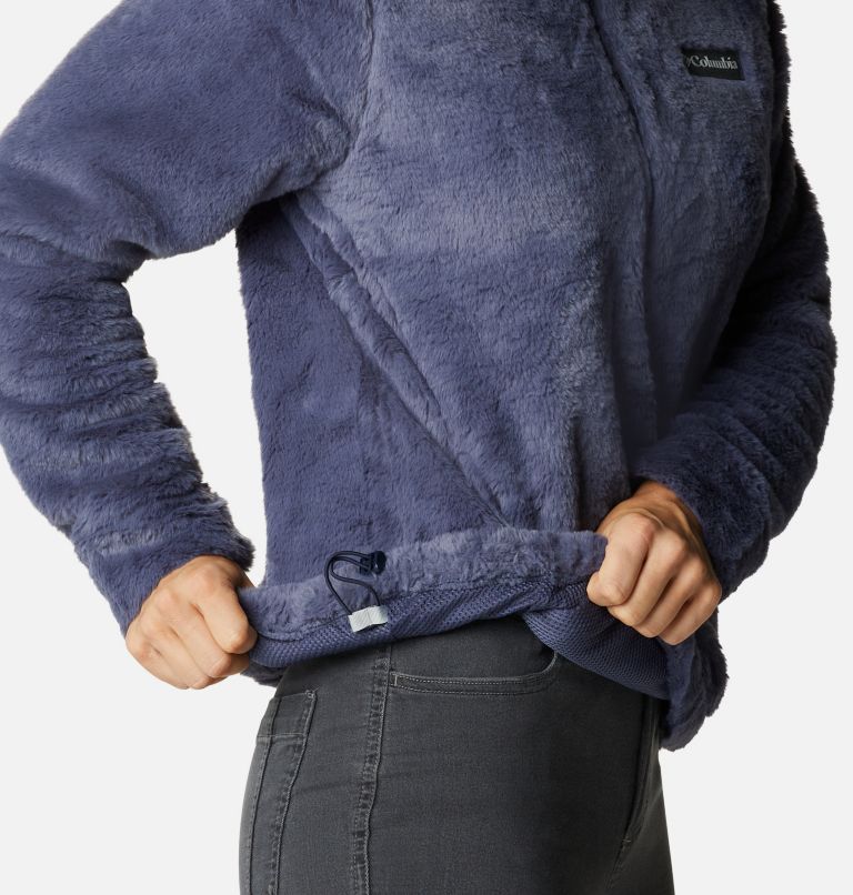 Women's Bundle Up Hooded Fleece Pullover, Color: Nocturnal
